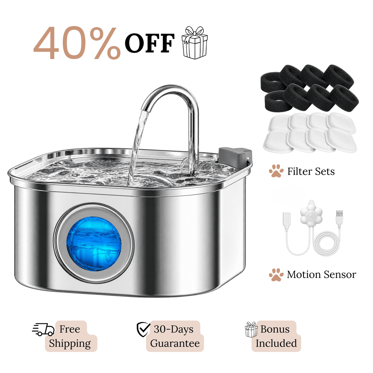 Pet Water Fountain